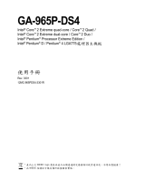 Gigabyte GA-965P-DS4 Owner's manual