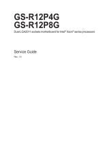 Gigabyte GS-R12P8G Owner's manual
