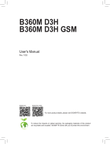 Gigabyte B360M D3H User manual