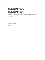 Gigabyte GA-6PXSV2 Owner's manual