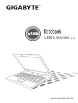 Gigabyte W536M User manual