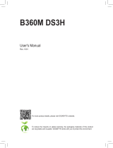 Gigabyte B360M DS3H User manual