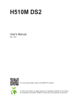 Gigabyte H510M DS2 Owner's manual