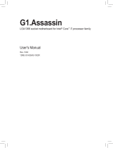 Gigabyte G1.ASSASSIN User manual
