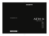 Gigabyte AERO 14 (i7-8750H) Owner's manual