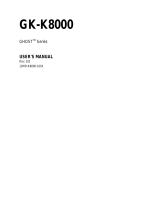Gigabyte GK-K8000 Owner's manual