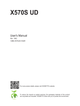 Gigabyte X570S UD Owner's manual