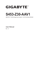 Gigabyte S453-Z30 User manual
