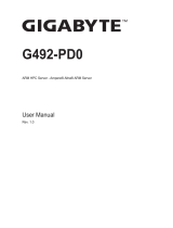 Gigabyte G492-PD0 User manual