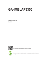 GIGA-BYTE TECHNOLOGY GA-IMBLAP3350 User manual