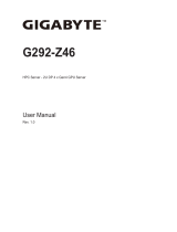 Gigabyte G292-Z46 User manual