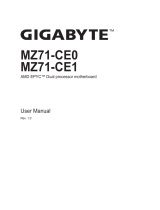 Gigabyte MZ71-CE1 User manual