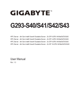 Gigabyte G293-S42 User manual
