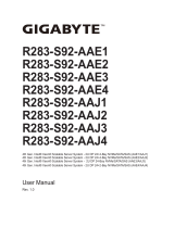 Gigabyte R283-S92 User manual