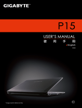 Gigabyte P15F v2 Owner's manual