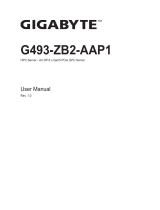 Gigabyte G493-ZB2 User manual