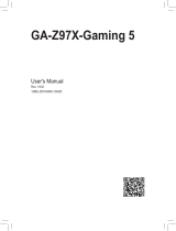 Gigabyte GA-Z97X-Gaming 5 Owner's manual