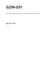 Gigabyte G25N-G51 User manual