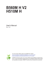 Gigabyte H510M H User manual