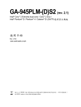 Gigabyte GA-945PLM-DS2 Owner's manual