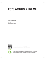 Gigabyte X570 AORUS XTREME Owner's manual