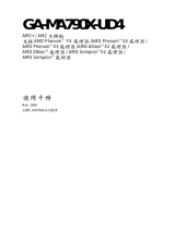 Gigabyte GA-MA790X-UD4 Owner's manual
