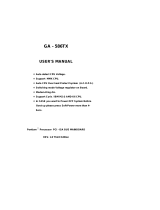 Gigabyte GA-586TX User manual