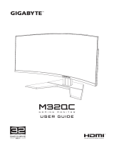 Gigabyte M32QC User manual