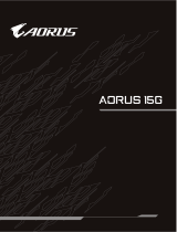 Gigabyte AORUS 15G (RTX 30 Series) Owner's manual