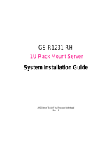 Gigabyte GS-R1231-RH Owner's manual