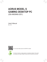 Gigabyte AORUS MODEL S 11th User manual