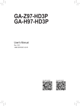 Gigabyte GA-Z97-HD3P Owner's manual
