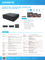 Gigabyte GB-BER7H-5800 Owner's manual