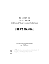 Gigabyte GA-3CCWV-RH User manual