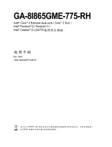 Gigabyte GA-8I865GME-775-RH-AS Owner's manual