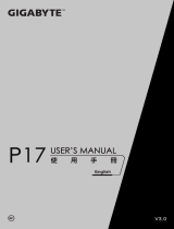 Gigabyte P17F V5 Owner's manual