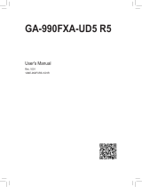 Gigabyte GA-990FXA-UD5 R5 Owner's manual