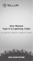 Tellur TLL155541 Type C to Lightning Cable User manual