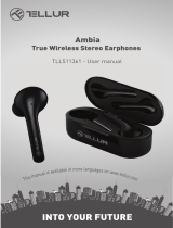 Tellur TLL511361 Ambia True Wireless Stereo Earphones User manual
