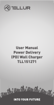 Tellur Power Delivery (PD) Wall Charger User manual