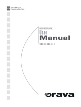 Orava WMO-612 X User manual