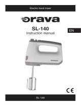 Orava SL-140 User manual