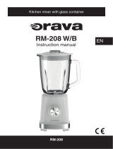 Orava RM-208 B User manual