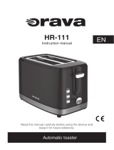 Orava HR-111 User manual