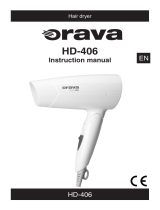 Orava HD-406 User manual