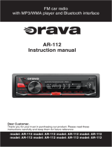 Orava AR-112 User manual