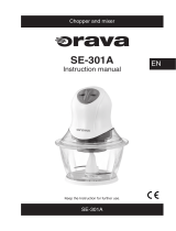 Orava SE-301 A User manual