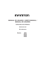 Infiniton BIN60 Black Owner's manual