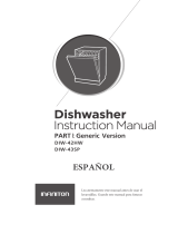 Infiniton DIW-43SP Owner's manual