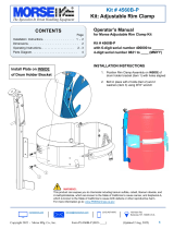 morse 4560BM-P Operators Manual and Parts Diagram